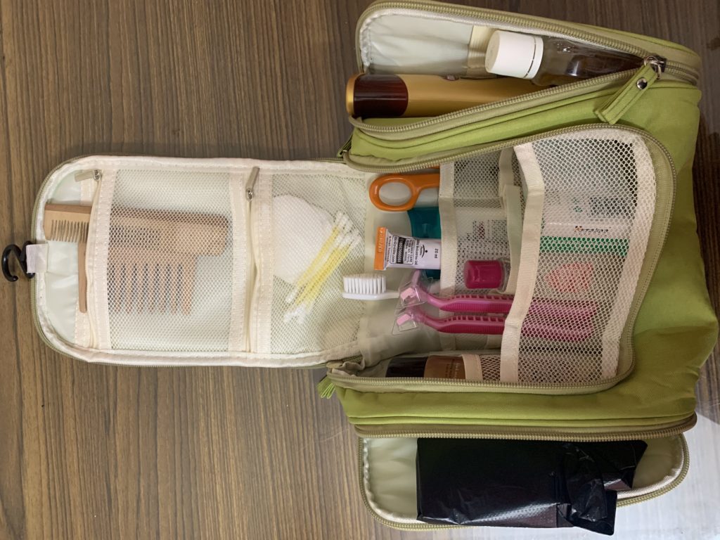what to pack for Egypt: toiletries